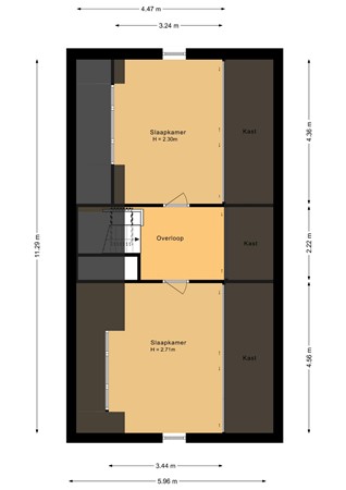 Floorplan - Eemlandia 35, 3752 XR Bunschoten-Spakenburg